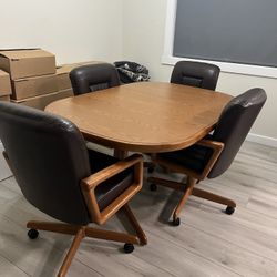 Dining Table And Chairs