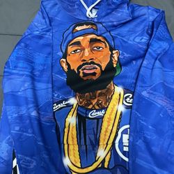 Nipsey Hussle Blue Hoodie for Sale in Milwaukee WI OfferUp