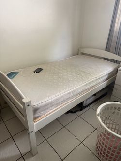 Free Twin bed and mattress