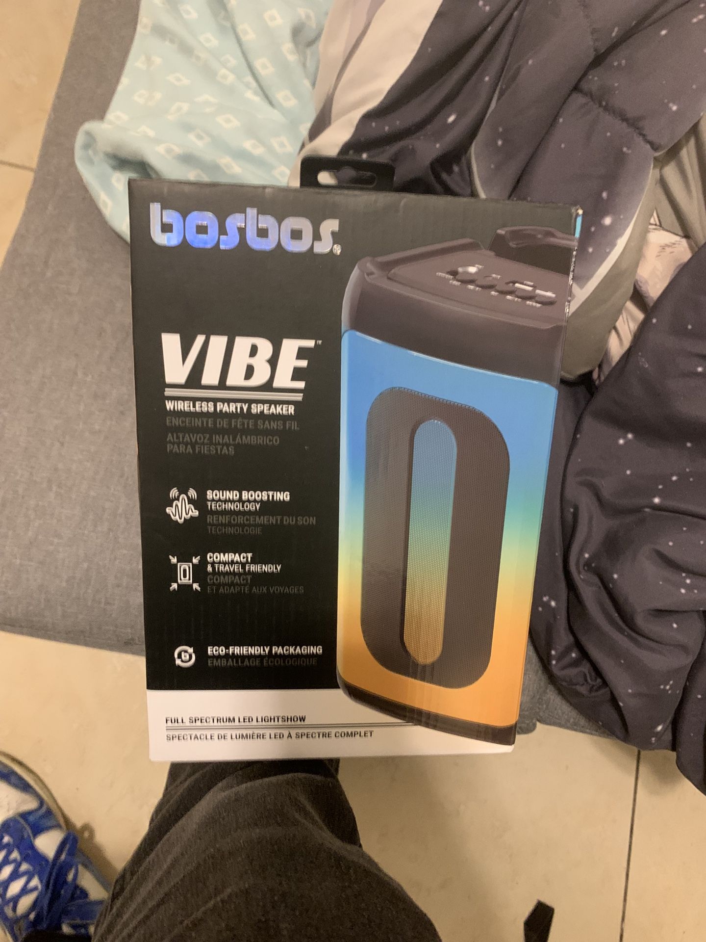 Bosbos Vibe Plus Wireless Party Speaker