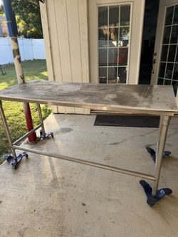 30x70 Stainless Table