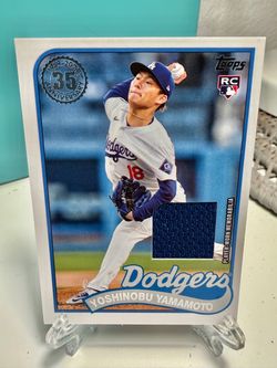 Yoshinobu Yamamoto Dodgers World Series MVP - prices below in pic order