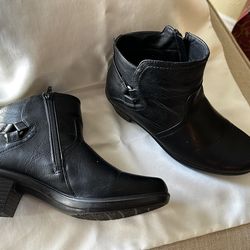 Black Leather Boots