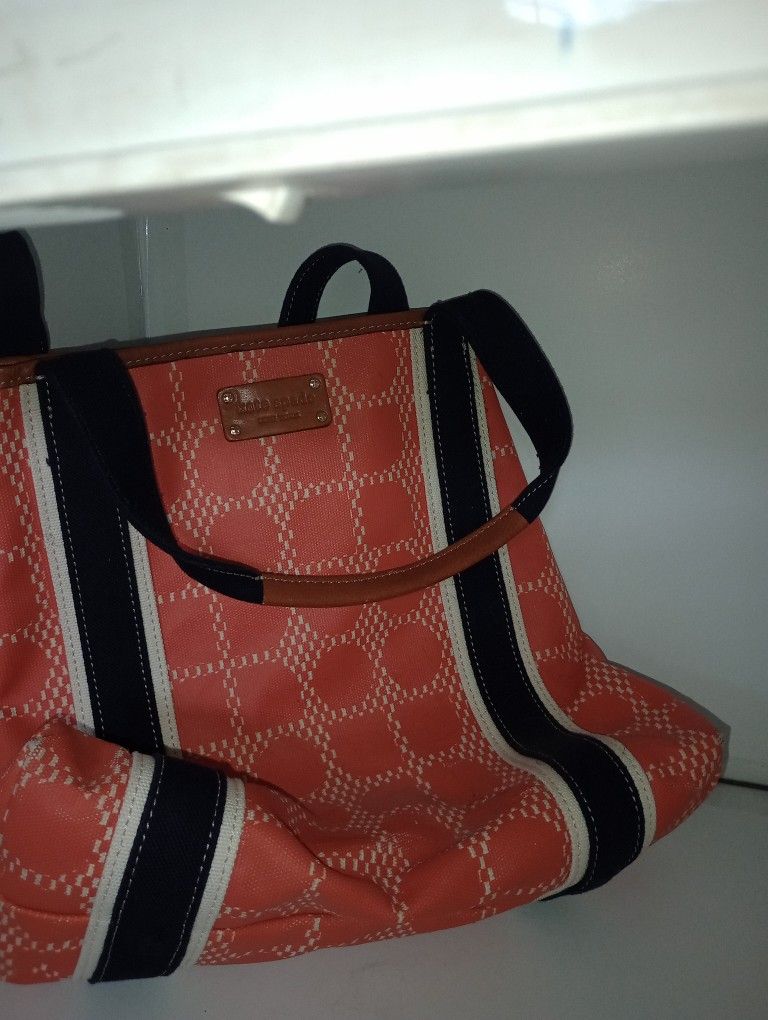 Kate Spade Waxed Cotton Tote