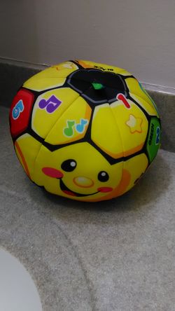 Fisher Price Laugh & Learn Singin' Soccer Ball