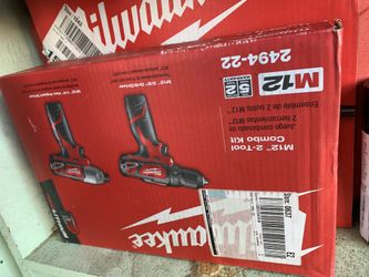 M12 2 Tool Combo Kit Milwaukee 