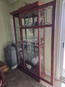 Curio cabinet