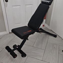 New Assembled Keppi 900LB Capacity Foldable Weight Bench.