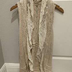 Anthropologie Lace Cardigan (LIKE NEW)
