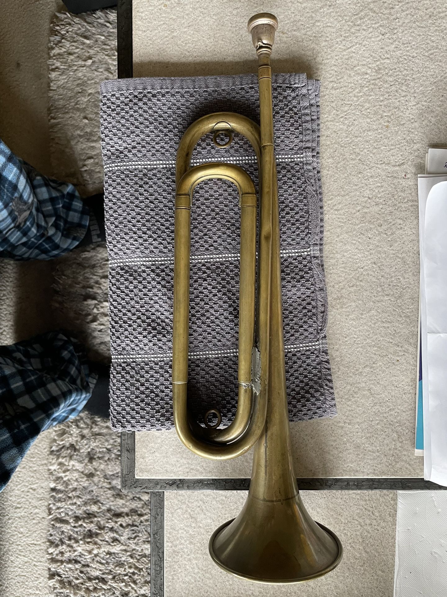 Antique Boy Scout Bugle No.1277-Reduced
