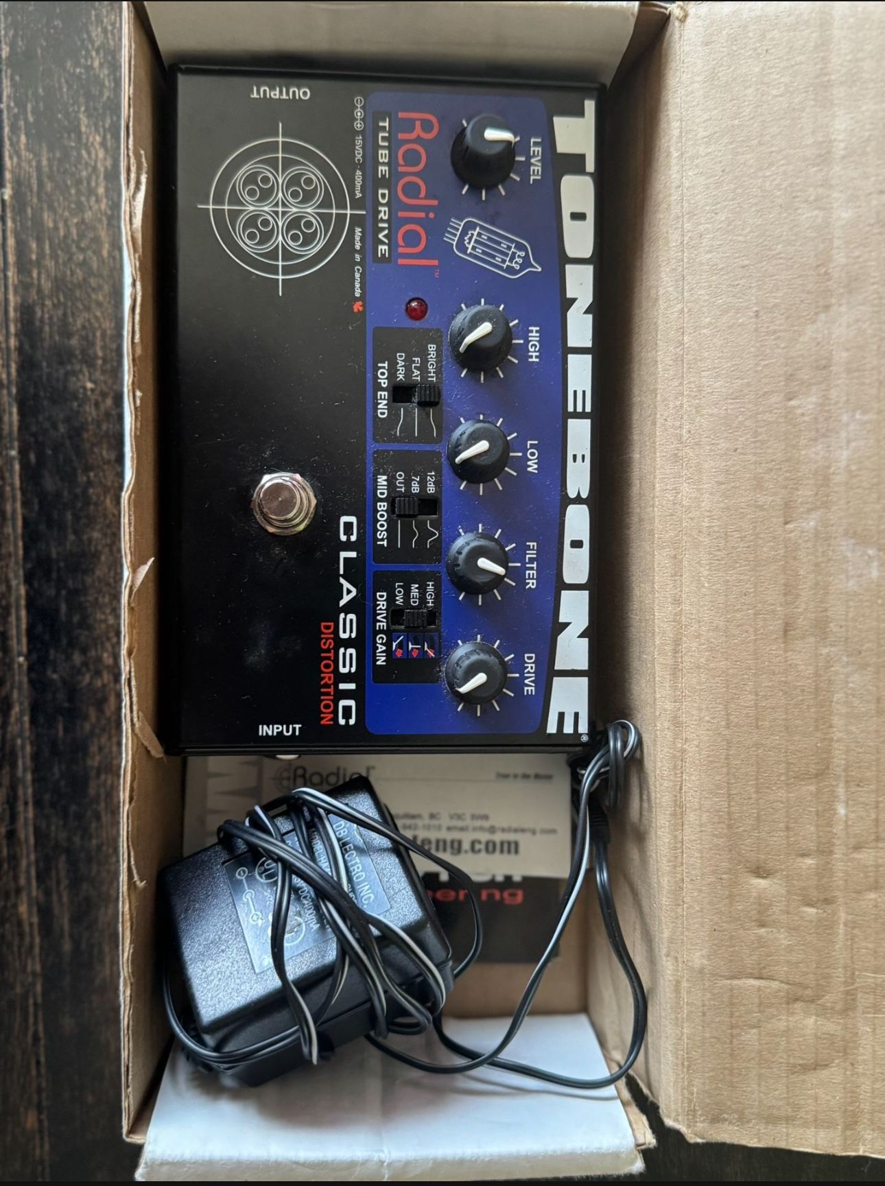 Tonebone Classic Tube Distortion Pedal