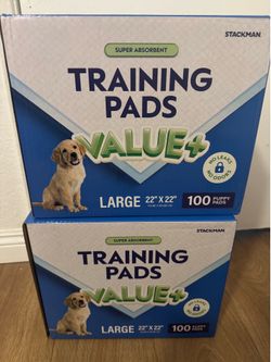 Training pads new $25 for both obo