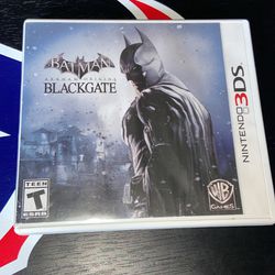 Batman Arkham Origins Black gate (Nintendo 3ds)