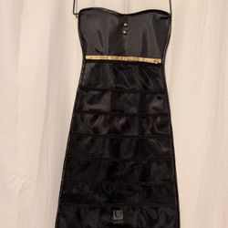 Umbra Organizer Black And Gold Strapless Organizer Dress Form