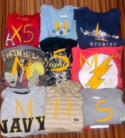 Adult Graphic Tees (XS–L) – Price may vary (Selling Individually)