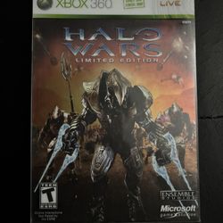 Halo Wars Limited Edition Xbox 360 Complete