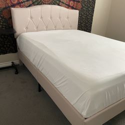 NEW Full Size Bed Frame And Mattress 