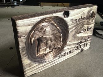 Eagle Carved - Isaias 40:31