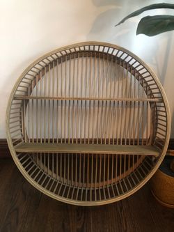 Boho wall shelf