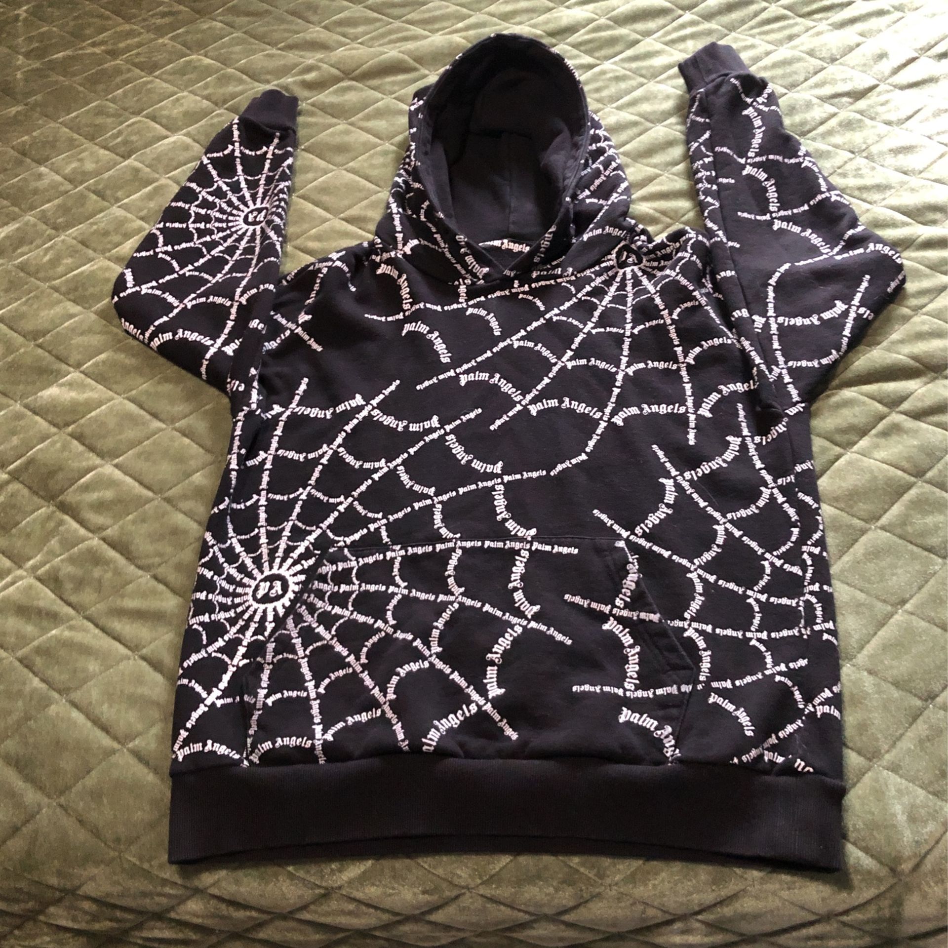 Palm Angels Spider Web Hoodie
