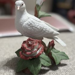 Lenox 1996 Christmas Dove Limited Edition Porcelain Figure w Certificate 