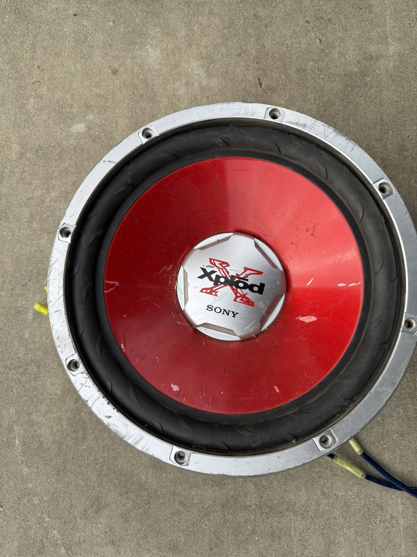 sony xplod subwoofer 10