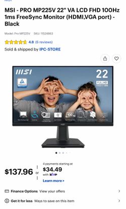 Monitors and portable ac