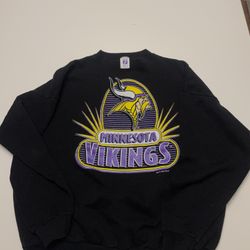 Vintage Minnesota Vikings Crewneck Size Xl