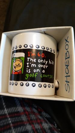 Over the hill coffee cup 60
