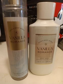Bath and Body works Body Spray and Body wash