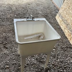 Sink and faucet
