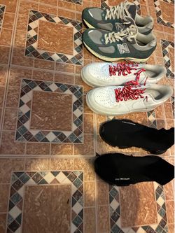 mixed shoes they all size 10