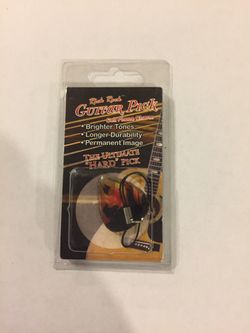 Rick Rock hard guitar pick charm new