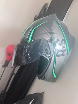 Motorcycle Helmet & Jacket