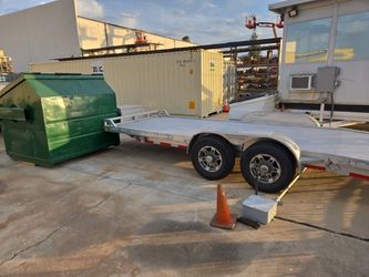 17’10”x 7’ Aluminum Trailer
