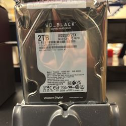 Western Digital 2TB Gaming Hard drive