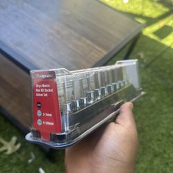 Snap On 10 Piece Metric Hex Socket Set 