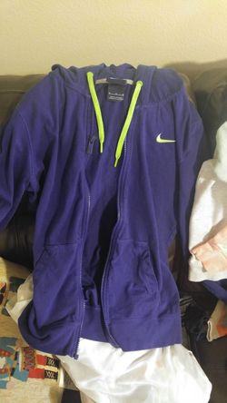 Nike jacket / zine sweatshirt