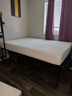 Full Size Bed and Frame Lightly Used