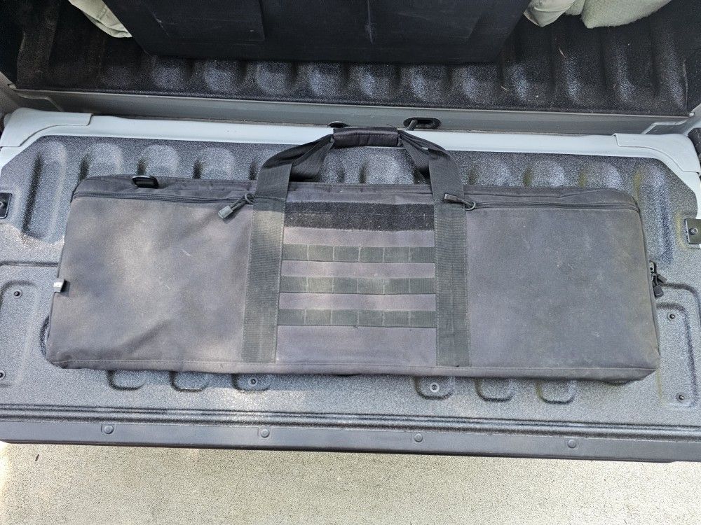 36" Rifle CASE - LA Police Gear (LAPG) Tactical Soft Sided w/ MOLLE strip
