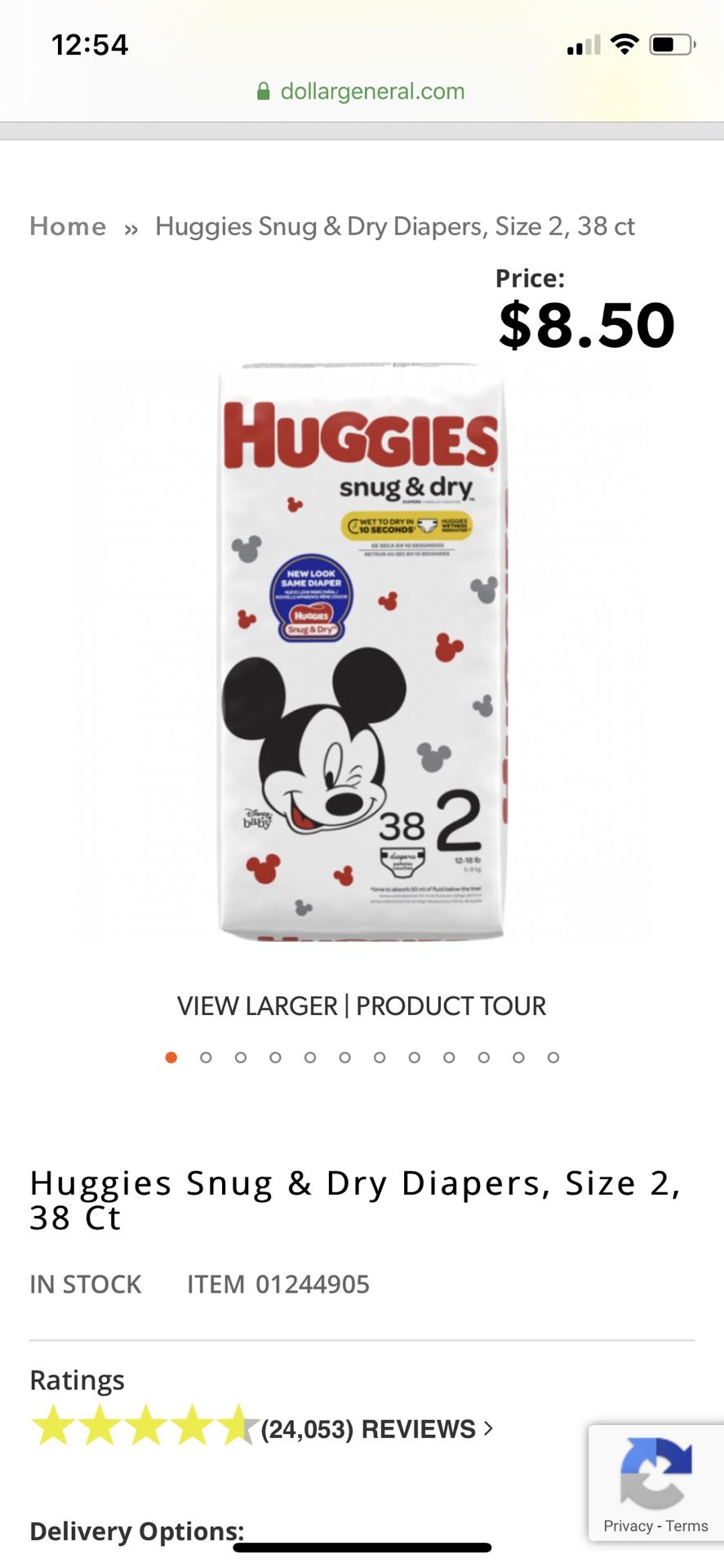 Huggies size 2