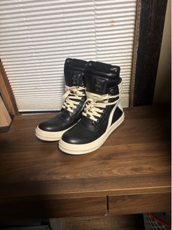 Size 10/43 Rick Owens x Chrome Hearts Geobaskets