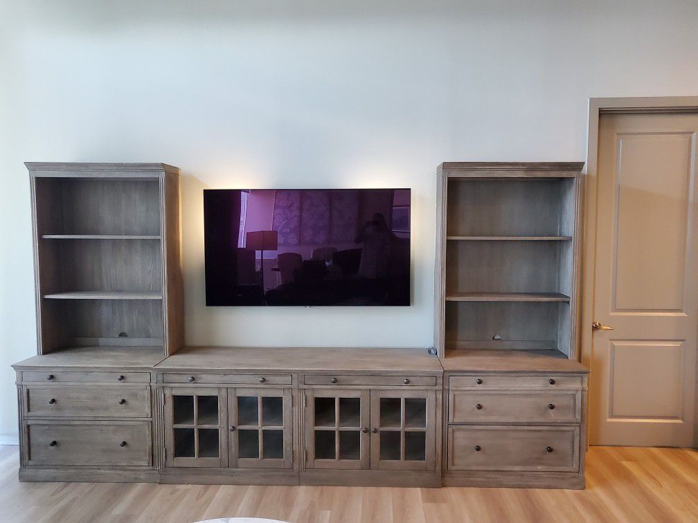 Livingston 7 piece entertainment center online