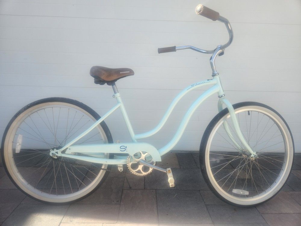 Classic Schwin S1 Womens Single Speed Comfort Beach Crusier - 26 in Wheels