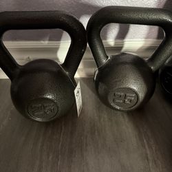 25 Lbs Kettlebell 