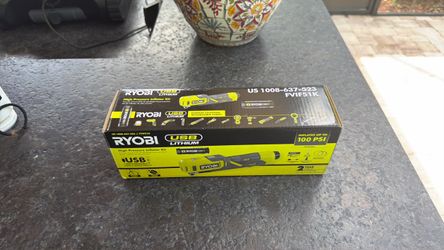 Ryobi lithium high pressure inflator kit sealed