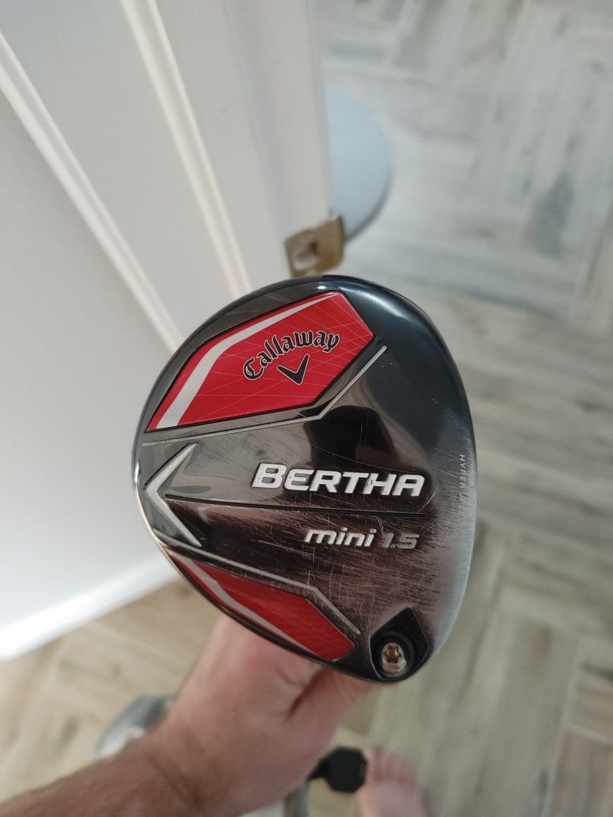 Callaway Big Bertha Mini 1.5 Mini Driver W R Flex Shaft