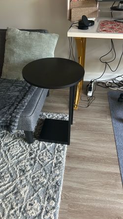 C shaped coffee table