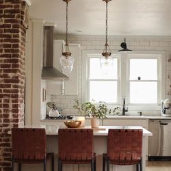 Target Woven Faux Leather Bar Stools