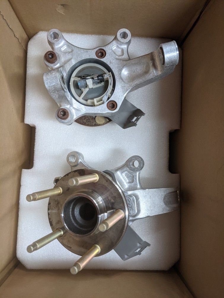 Speedtech ATS AFX Forged Aluminum Tall Spindle, Pro Touring, Camaro, Nova, Chevelle
